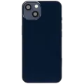 Back Housing W/ Charging Port Flex & Small Parts For iPhone 13 (US Version) (Used OEM Pull: Grade B) (Midnight)