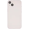 Back Housing W/ Charging Port Flex & Small Parts For iPhone 13 (US Version) (Used OEM Pull: Grade C) (Pink)