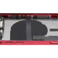 Back Housing W/ Charging Port Flex & Small Parts For iPhone 13 (US Version) (Used OEM Pull: Grade C) (Red)