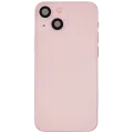 Back Housing W/ Charging Port Flex & Small Parts For iPhone 13 Mini (EU / Global Version) (Used OEM Pull: Grade B) (Pink)