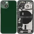 Back Housing W/ Charging Port Flex & Small Parts For iPhone 13 Mini (EU / Global Version) (Used OEM Pull: Grade C) (Green)