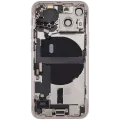Back Housing W/ Charging Port Flex & Small Parts For iPhone 13 Mini (EU / Global Version) (Used OEM Pull: Grade C) (Pink)