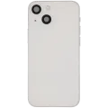 Back Housing W/ Charging Port Flex & Small Parts For iPhone 13 Mini (US Version) (Used OEM Pull: Grade B) (Starlight)