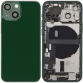 Back Housing W/ Charging Port Flex & Small Parts For iPhone 13 Mini (US Version) (Used OEM Pull: Grade C) (Green)