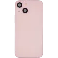 Back Housing W/ Charging Port Flex & Small Parts For iPhone 13 Mini (US Version) (Used OEM Pull: Grade C) (Pink)