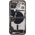 Back Housing W/ Charging Port Flex & Small Parts For iPhone 13 Pro (EU / Global Version) (Used OEM Pull: Grade A) (Gold)