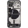 Back Housing W/ Charging Port Flex & Small Parts For iPhone 13 Pro (EU / Global Version) (Used OEM Pull: Grade A) (Sierra Blue)