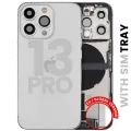 Корпус зі шлейфом зарядки й дрібними деталями для iPhone 13 Pro (EU / Global Version) (Used OEM Pull: Grade A) (сріблястий)