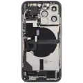 Back Housing W/ Charging Port Flex & Small Parts For iPhone 13 Pro (EU / Global Version) (Used OEM Pull: Grade B) (Sierra Blue)