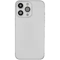 Back Housing W/ Charging Port Flex & Small Parts For iPhone 13 Pro (EU / Global Version) (Used OEM Pull: Grade B) (Silver)