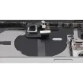 Back Housing W/ Charging Port Flex & Small Parts For iPhone 13 Pro (EU / Global Version) (Used OEM Pull: Grade C) (Silver)