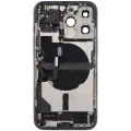 Back Housing W/ Charging Port Flex & Small Parts For iPhone 13 Pro (US Version) (Used OEM Pull: Grade A) (Sierra Blue)