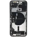 Back Housing W/ Charging Port Flex & Small Parts For iPhone 13 Pro (US Version) (Used OEM Pull: Grade A) (Silver)
