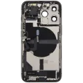 Back Housing W/ Charging Port Flex & Small Parts For iPhone 13 Pro (US Version) (Used OEM Pull: Grade C) (Alpine Green)
