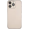 Back Housing W/ Charging Port Flex & Small Parts For iPhone 13 Pro (US Version) (Used OEM Pull: Grade C) (Gold)