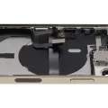 Back Housing W/ Charging Port Flex & Small Parts For iPhone 13 Pro (US Version) (Used OEM Pull: Grade C) (Gold)