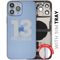 Корпус зі шлейфом зарядки й дрібними деталями для iPhone 13 Pro Max (EU / Global Version) (Used OEM Pull: Grade A) (Sierra Blue)