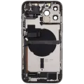 Back Housing W/ Charging Port Flex & Small Parts For iPhone 13 Pro Max (EU / Global Version) (Used OEM Pull: Grade B) (Graphite)