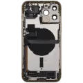 Back Housing W/ Charging Port Flex & Small Parts For iPhone 13 Pro Max (EU / Global Version) (Used OEM Pull: Grade C) (Gold)