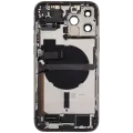 Back Housing W/ Charging Port Flex & Small Parts For iPhone 13 Pro Max (EU / Global Version) (Used OEM Pull: Grade C) (Graphite)