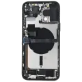 Back Housing W/ Charging Port Flex & Small Parts For iPhone 13 Pro Max (US Version) (Used OEM Pull: Grade A) (Alpine Green)