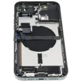 Back Housing W/ Charging Port Flex & Small Parts For iPhone 13 Pro Max (US Version) (Used OEM Pull: Grade A) (Alpine Green)