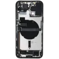 Back Housing W/ Charging Port Flex & Small Parts For iPhone 13 Pro Max (US Version) (Used OEM Pull: Grade A) (Graphite)