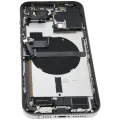 Back Housing W/ Charging Port Flex & Small Parts For iPhone 13 Pro Max (US Version) (Used OEM Pull: Grade A) (Graphite)