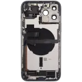 Back Housing W/ Charging Port Flex & Small Parts For iPhone 13 Pro Max (US Version) (Used OEM Pull: Grade A) (Sierra Blue)