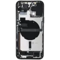 Back Housing W/ Charging Port Flex & Small Parts For iPhone 13 Pro Max (US Version) (Used OEM Pull: Grade B) (Graphite)