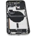 Back Housing W/ Charging Port Flex & Small Parts For iPhone 13 Pro Max (US Version) (Used OEM Pull: Grade B) (Graphite)