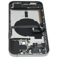Back Housing W/ Charging Port Flex & Small Parts For iPhone 13 Pro Max (US Version) (Used OEM Pull: Grade C) (Alpine Green)