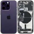 Корпус зі шлейфом зарядки й дрібними деталями для iPhone 14 Pro (EU / Global Version) (Used OEM Pull: Grade C) (Deep Purple)
