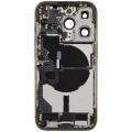 Back Housing W/ Charging Port Flex & Small Parts For iPhone 14 Pro (US Version) (Used OEM Pull: Grade A) (Gold)