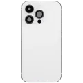 Back Housing W/ Charging Port Flex & Small Parts For iPhone 14 Pro (US Version) (Used OEM Pull: Grade B) (Silver)