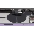 Back Housing W/ Charging Port Flex & Small Parts For iPhone 14 Pro Max (US Version) (Used OEM Pull: Grade A) (Deep Purple)