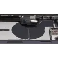 Back Housing W/ Charging Port Flex & Small Parts For iPhone 14 Pro Max (US Version) (Used OEM Pull: Grade B) (Space Black)