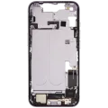 Mid-Frame Housing W/ Charging Port Flex & Small Parts For iPhone 14 (EU / Global Version) (Used OEM Pull: Grade A) (Purple)