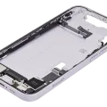 Mid-Frame Housing W/ Charging Port Flex & Small Parts For iPhone 14 (EU / Global Version) (Used OEM Pull: Grade A) (Purple)