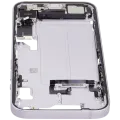 Mid-Frame Housing W/ Charging Port Flex & Small Parts For iPhone 14 (EU / Global Version) (Used OEM Pull: Grade A) (Purple)