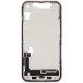 Mid-Frame Housing W/ Charging Port Flex & Small Parts For iPhone 14 (EU / Global Version) (Used OEM Pull: Grade A) (Starlight)