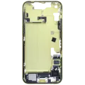 Mid-Frame Housing W/ Charging Port Flex & Small Parts For iPhone 14 (EU / Global Version) (Used OEM Pull: Grade A) (Yellow)