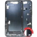 Mid-Frame Housing W/ Charging Port Flex & Small Parts For iPhone 14 (EU / Global Version) (Used OEM Pull: Grade B) (Midnight)