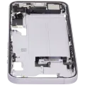 Mid-Frame Housing W/ Charging Port Flex & Small Parts For iPhone 14 (EU / Global Version) (Used OEM Pull: Grade B) (Purple)
