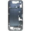 Mid-Frame Housing W/ Charging Port Flex & Small Parts For iPhone 14 (EU / Global Version) (Used OEM Pull: Grade C) (Midnight)