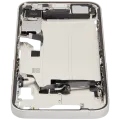 Mid-Frame Housing W/ Charging Port Flex & Small Parts For iPhone 14 (US Version) (Used OEM Pull: Grade A) (Starlight)