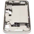Mid-Frame Housing W/ Charging Port Flex & Small Parts For iPhone 14 (US Version) (Used OEM Pull: Grade B) (Starlight)