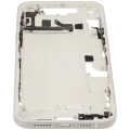 Mid-Frame Housing W/ Charging Port Flex & Small Parts For iPhone 14 Plus (EU / Global Version) (Used OEM Pull: Grade A) (Starlight)