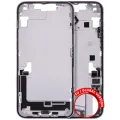 Mid-Frame Housing W/ Charging Port Flex & Small Parts For iPhone 14 Plus (EU / Global Version) (Used OEM Pull: Grade B) (Purple)