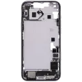 Mid-Frame Housing W/ Charging Port Flex & Small Parts For iPhone 14 Plus (EU / Global Version) (Used OEM Pull: Grade B) (Purple)